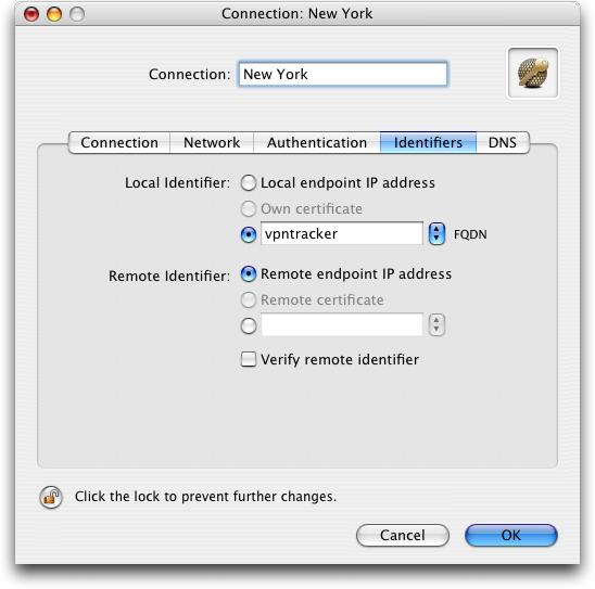 Step 5 - Identifiers Settings Local Identifier: Enter the domain