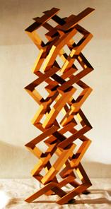 Verhoeff and Verhoeff Figure 6: Six linked wooden zigzagzegs made from square beams and regular miter