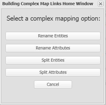 Figure 13: Complex Mapping Dialog Box 5.7.