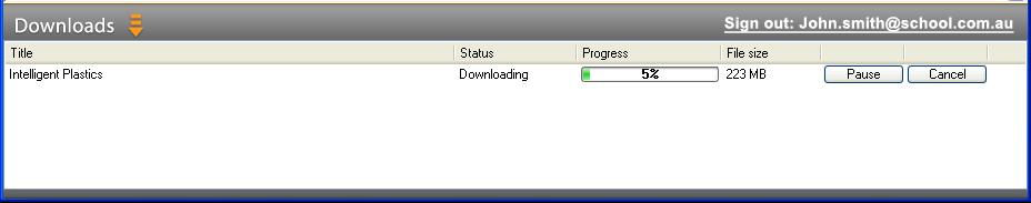4. After clicking Sign-in, select the folder you wish to store the downloaded videos in, and click OK. 5.