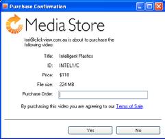 Searching the ClickView Media Store Searching videos within the ClickView Media Store can be done by entering the desired keywords into the search box, and clicking GO.