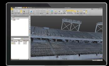 common point cloud elements Export data for use in popular CAD software Publisher to freely share projects