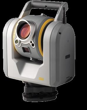 enables both high-accuracy total station measurements and high-speed scanning capability Delivers scanning speeds of up to