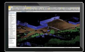 Enhanced point cloud management, automated extraction and interoperability to leading CAD and GIS packages, ensures