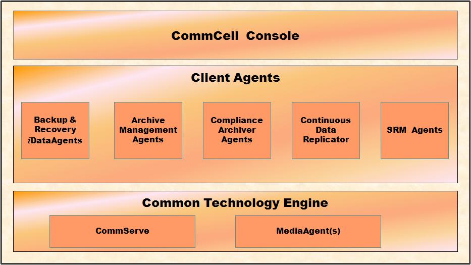 Page 2 of 35 CommCell Overview TABLE OF CONTENTS Introduction Client Agents idataagents Archive Management Agents ContinuousDataReplicator Agent Storage Resource Management (SRM) Common Technology