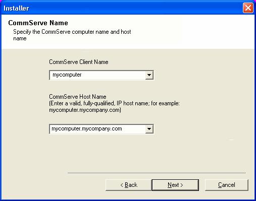 Select Add programs to the Windows Firewall Exclusion List, to add CommCell programs and services to the Windows Firewall Exclusion List. Click Next.