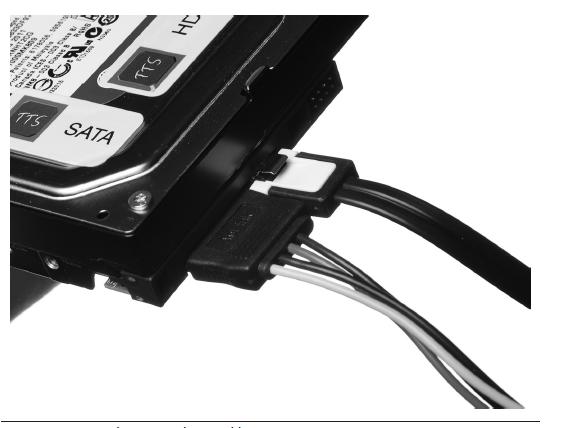 Installing Drives Installing SATA is easier than installing PATA because there is no master,