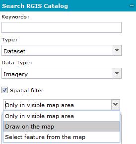 Search Catalog: Spatial