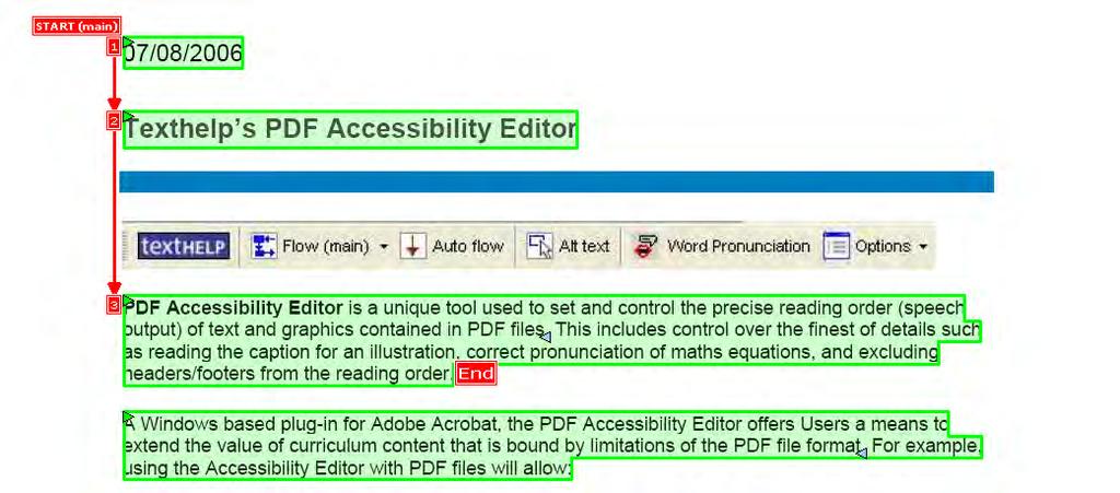 Your PDF will look like this: Figure 24-14 Main document flow (1) 4.