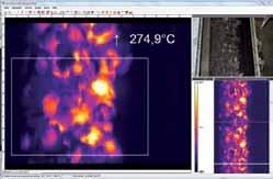 visual image (VIS) can be combined with a thermal image (IR).