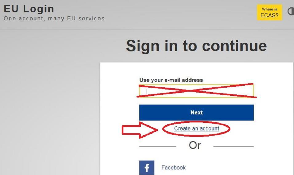 EU Login & JSIS on line Access guide The process takes place in 3 steps: creation of an EU Login account, application for access to JSIS on line and confirmation of registration to JSIS on line.