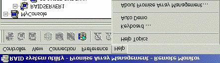 User Interface Help Under Help, PAM has: Full