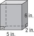Surface area is the sum of the areas of each