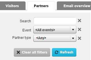 Enter search criteria fields that are searched are Company, Last Name, First Name and Email Address.