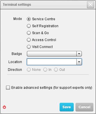 The options you have chosen in N200 Visit Onsite Settings influence which options are visible here Figure 4-38 Mode Selection Select the mode you want to work in.
