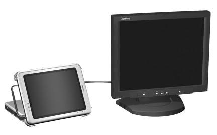 free-standing notebook. Tablet PC in undocked mode Viewing Mode The system can apply a docked profile when the tablet PC is docked in viewing mode.