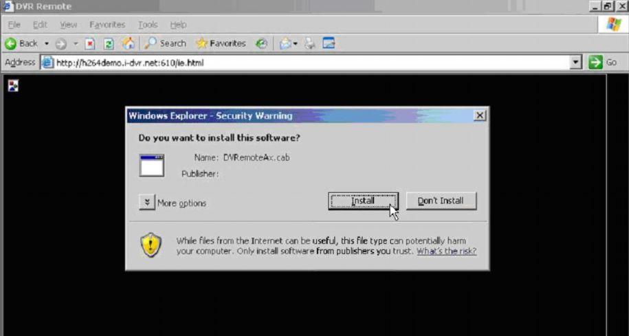 occurs Install ActiveX control on the tool bar. 2.