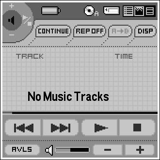 Transferring audio files from your computer to your CLIE handheld Audio Player starts. 3 Place your CLIE handheld in the cradle. 4 Tap Menu, Options, and then Transfer.