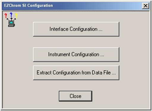 Interface Configuration Click Interface Configuration to select and configure the data acquisition interface you will be using.