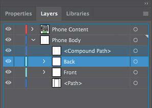Pressing Option (macos) or Alt (Windows), drag the object onto to the Back sublayer. When the layer is highlighted, release the mouse button and then the key.
