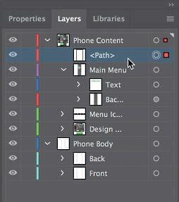 Creating a clipping mask The Layers panel lets you create clipping masks to control whether artwork on a layer (or in a group) is hidden or revealed.