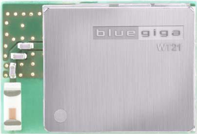 WT21 Bluetooth HCI Module DESCRIPTION WT21 is intended for Bluetooth applications where a host processor is capable of running the Bluetooth software stack.