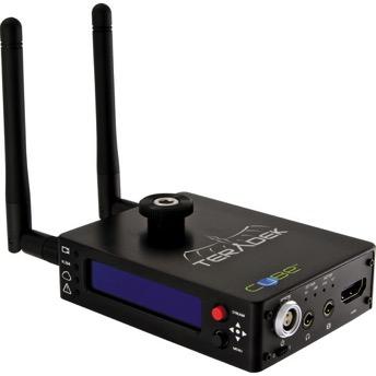 Teradek Bolt 300 3G-SDI Video Transceiver Set Transmitter and Receiver combo Works with SDI only P-Tap AC power options ¼ mounting options Hot Shoe For mounting 2 SDI cables Teradek Serv Pro Turns up