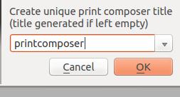 Print composer The print composer is a powerful way