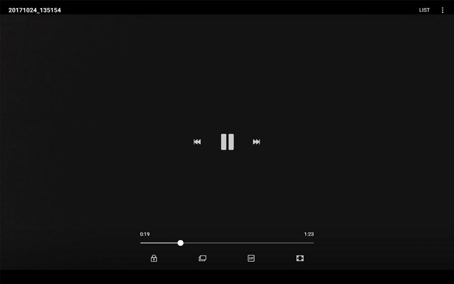 Video Player File name Video ÿlename Playlist More options Playback position Time elapsed Lock video Playback controls Video length