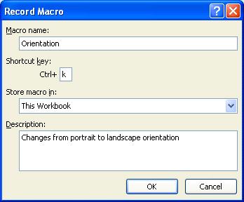 Excel 2007 Advanced - Page 92 You need to decide where the macro will be stored. Click on the down arrow to the right of the Store macro in section of the dialog box.