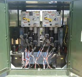 Solid Dielectric Switchgear Providing load and fault