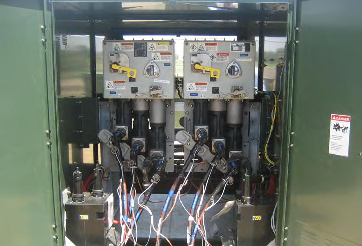 (ka) asym 34 40 53 78 20 20 p Automated padmount Trident multi-way. Multi-way Trident switchgear consist of individual three phase modules linked together through a flexible inter-way bus connection.