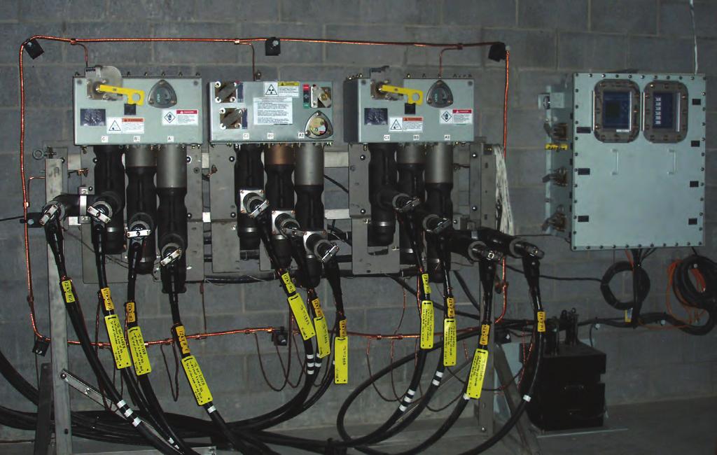 p Three-way, submersible vault, automatic transfer switch including submersible G&W ATC451 control.