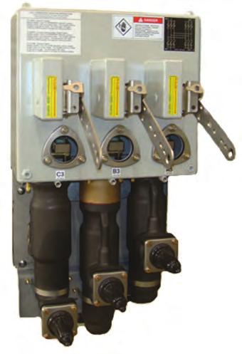 The Trident-ST is ideal for three phase distribution switching and protection, as well as for three phase oil fuse cutout and oil switchgear replacements.