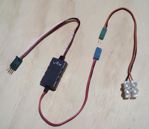 3-Wire Motor Connection Suggest using painter s tape or heat shrink tubing here External Motor