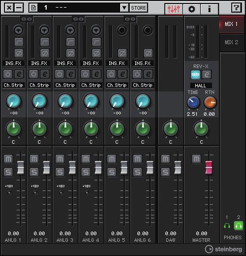 Software dspmixfx UR-RT This software is for operating the convenient built-in DSP mixer and DSP effects.