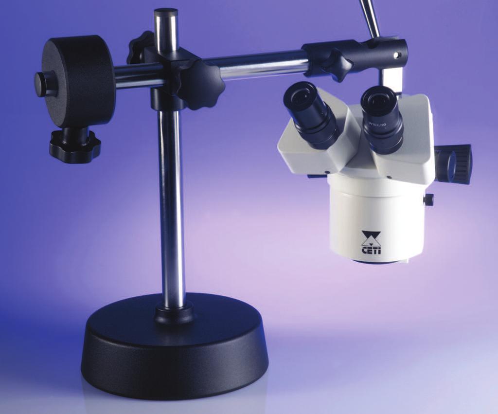 Stereo Microscope Stereo Universal Stand and Clamp Support Arms these allow for the optical head of the microscope to be mounted remotely so that the system can be used to view large samples that do