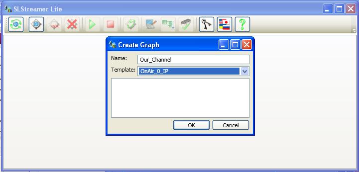 General Workflow. Launch SLStreamer Lite () using the desktop icon or the Start menu: Programs > ForwardTS > SLStreamer Lite. 2. Create a graph. To do so, click the Create new graph button (2). 2 3.