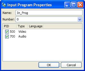 When the Properties window opens, specify the required parameter values in the right column.