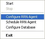 In this exercise we will setup the RRN Agent Settings for use with the training system. 1.