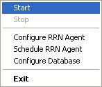 Starting RRN Agent In this exercise you will learn how to start RRN 1.