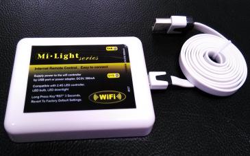 DR-WIFI-A Mobile phone wifi control system 1. Suitable for below 2.4G RGB and RGBW s 2. Wireless connetion to led strip and other s 3.