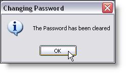 C H A P T E R 6 Other functions Managing your password Your password has been changed. The next time try to open this cashbook file you will need to enter your new password in the Open window.