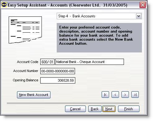 Your first day Creating a cashbook by copying an existing file 1 C H A P T E R Step 3 GST accounts If you choose to use the recommended accounting standards, we encourage you to assign the following
