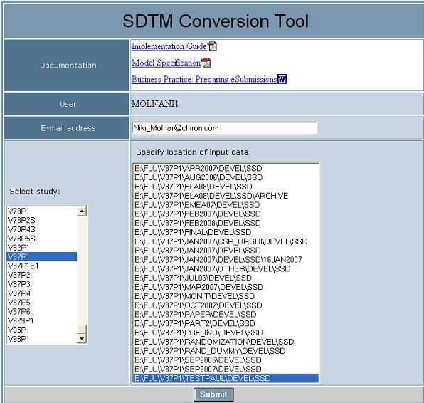 SDTM Conversion