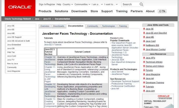SISTEMOS SUKŪRIMAS IR ĮDIEGIMAS (NR.: VP1-2.2-ŠMM-02-V-02-001) 30 JavaServerFaces yra viena populiariausių vartotojų sąsajų kūrimo platformų, skirtų naudoti su Java technologijomis.
