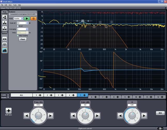 Analyser Bridge The Apex Intelli-Ware software application (as used with the Intelli-X48 series of audio processors) now comes