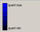 picture. When the Macroblock-Quantiser radio button is checked, VISUALmpeg PRO shows the value of the quantiser across the picture.