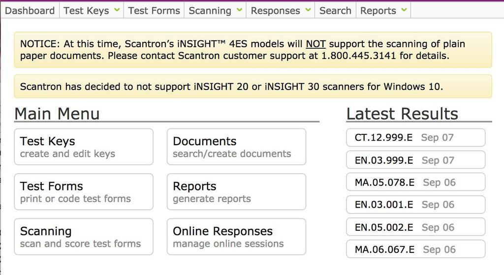 18 Scanning & Scoring DMAC offers four ways to collect data for local assessments: > > OMR scanning with precoded Scantron forms/scanners > > Plain Paper scanning by printing and uploading answer