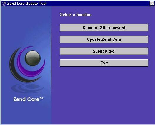 Figure: 28 - Windows and Unix/Linux Setup Tools The Setup Tool includes five configuration options as follows: Change GUI Password change the password defined in the installation process.